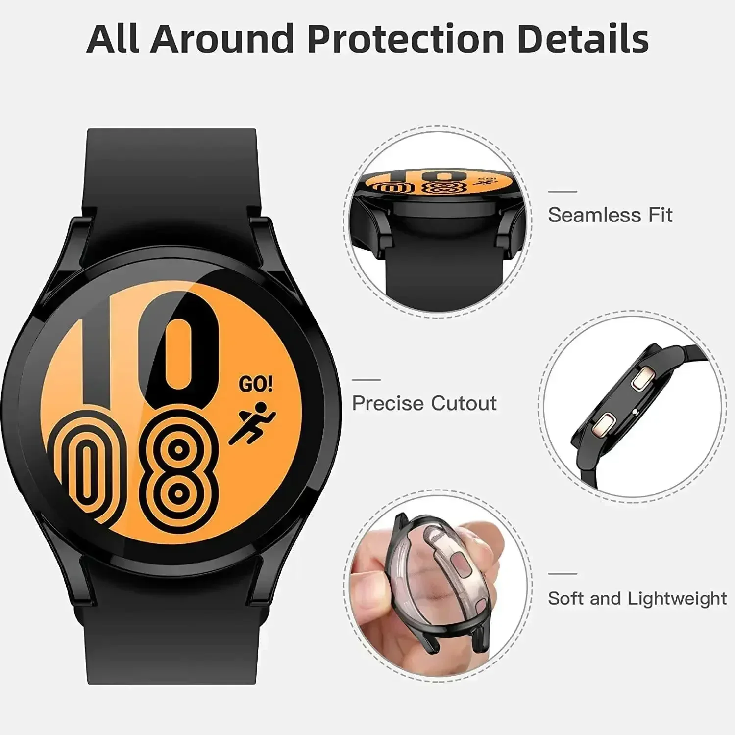 Case for Samsung Galaxy Watch  - огляд і ціна Accessories For Galaxy Watch 5