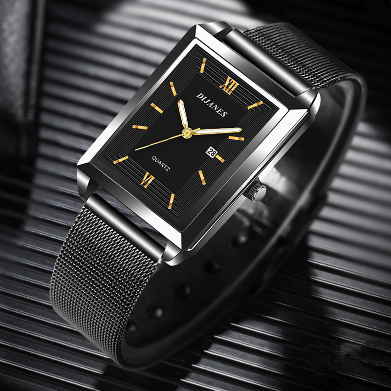 Men's Calendar Date Sport & Le - огляд і ціна Stainless Mesh Band