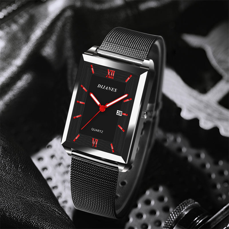 Men's Calendar Date Sport & Le - огляд і ціна Stainless Mesh Band