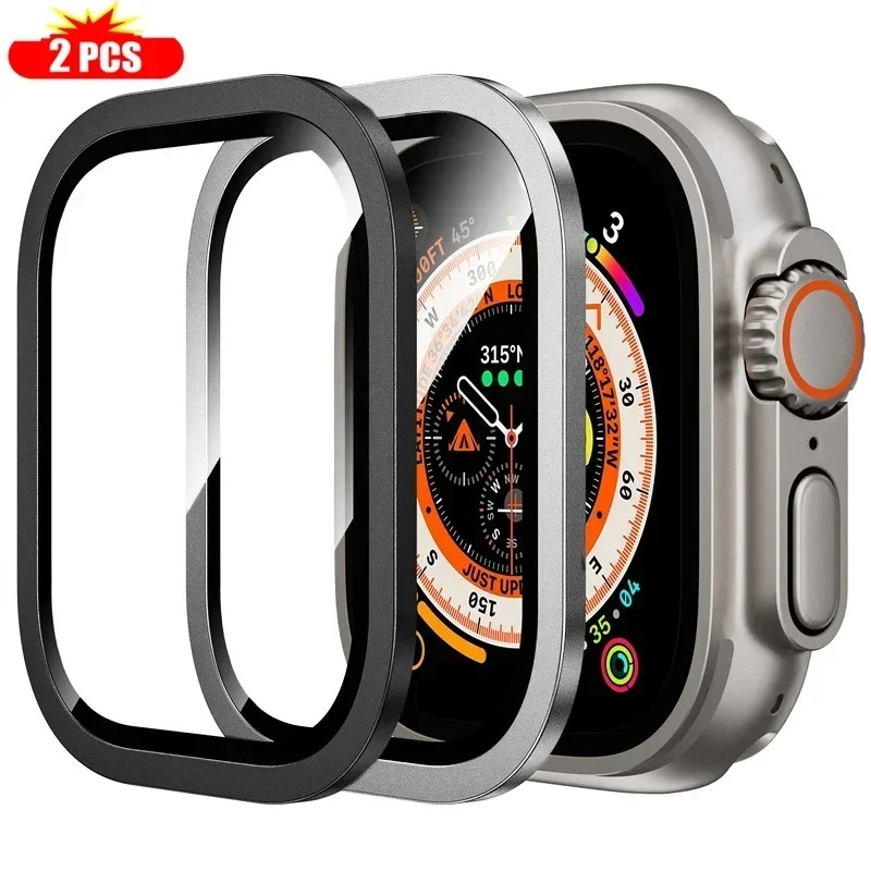 2PCS Tempered Glass for Apple  - огляд і ціна Smart Watch Accessories
