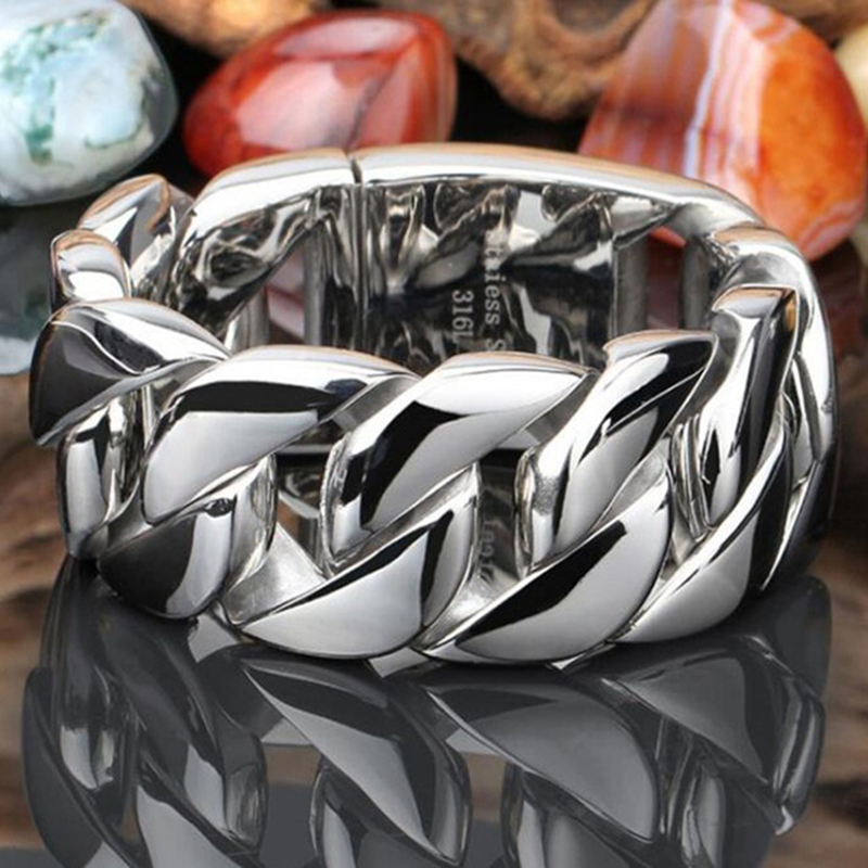20/26/31MM 316L Stainless Stee - огляд і ціна Ceramic Link Bracelet