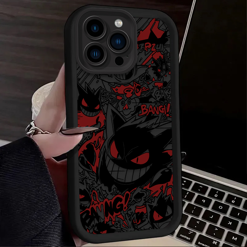 P-Pokemon Gengar Graffiti Phon - огляд і ціна Apple Iphone 16