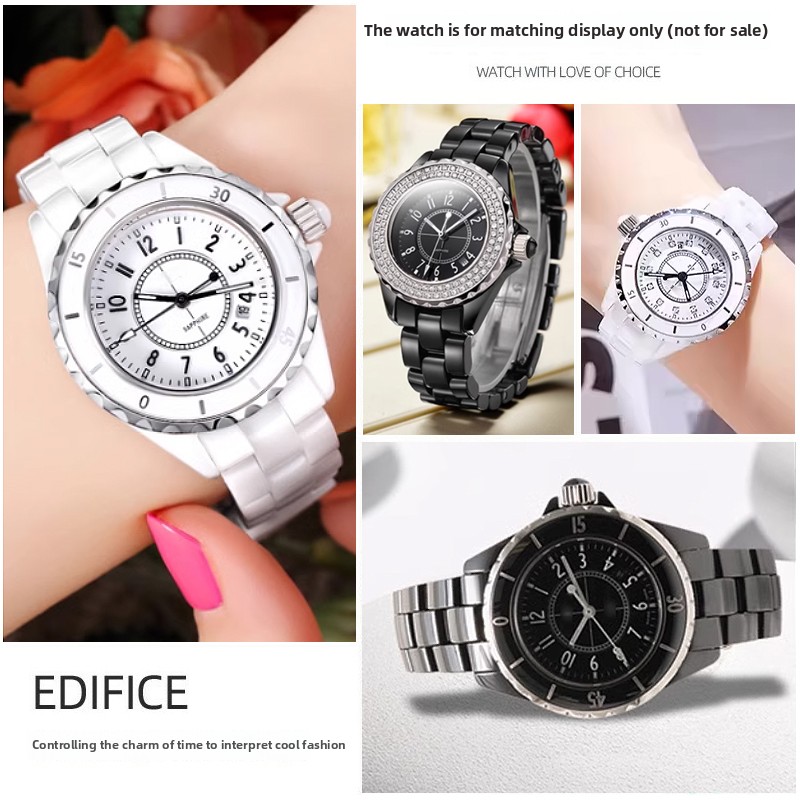 Premium-Grade Ceramic Watchban - огляд і ціна Ceramic Link Bracelet