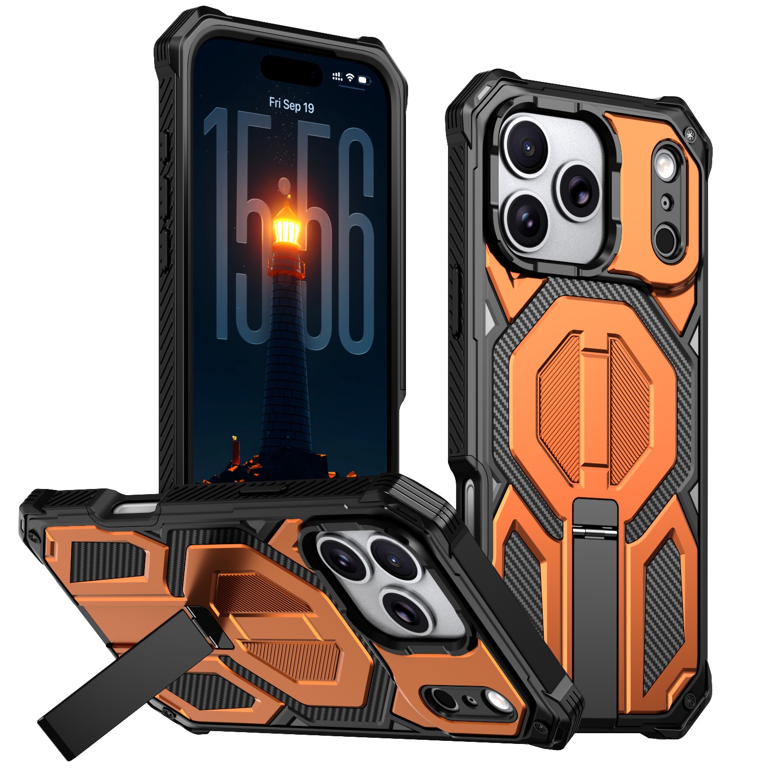 Armor Case For iphone 18 17 Pr - огляд і ціна Magnetic Charging Stand
