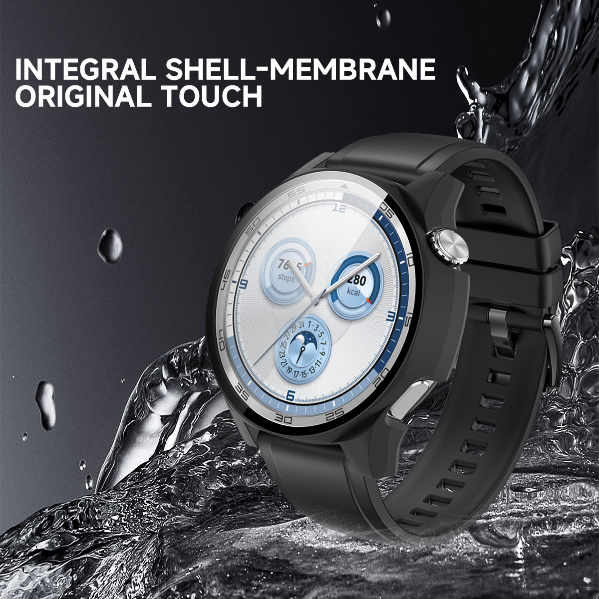 Tempered glass case For Huawei - огляд і ціна Huawei Smartwatch Accessories