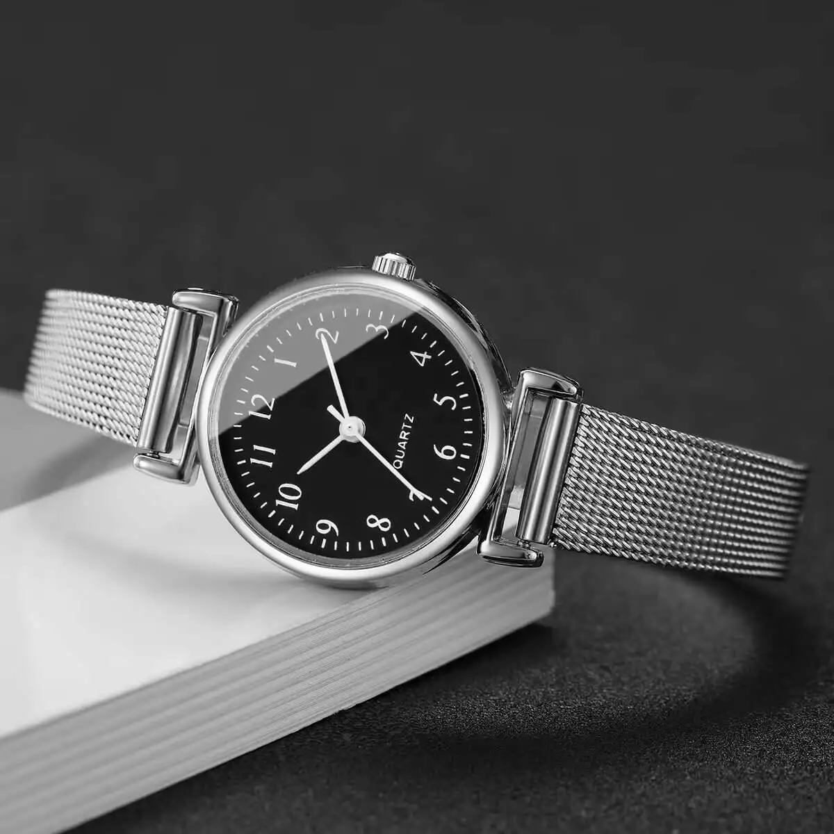 1/2PCS Fashion Women Watches S - огляд і ціна Stainless Mesh Band
