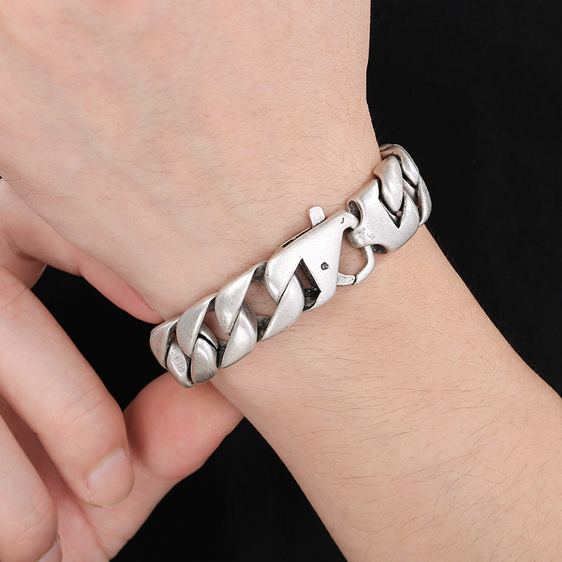 KALEN Vintage Stainless Steel  - огляд і ціна Ceramic Link Bracelet