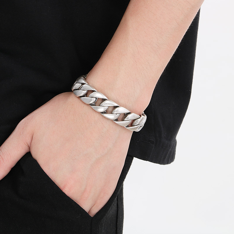 KALEN Vintage Stainless Steel  - огляд і ціна Ceramic Link Bracelet