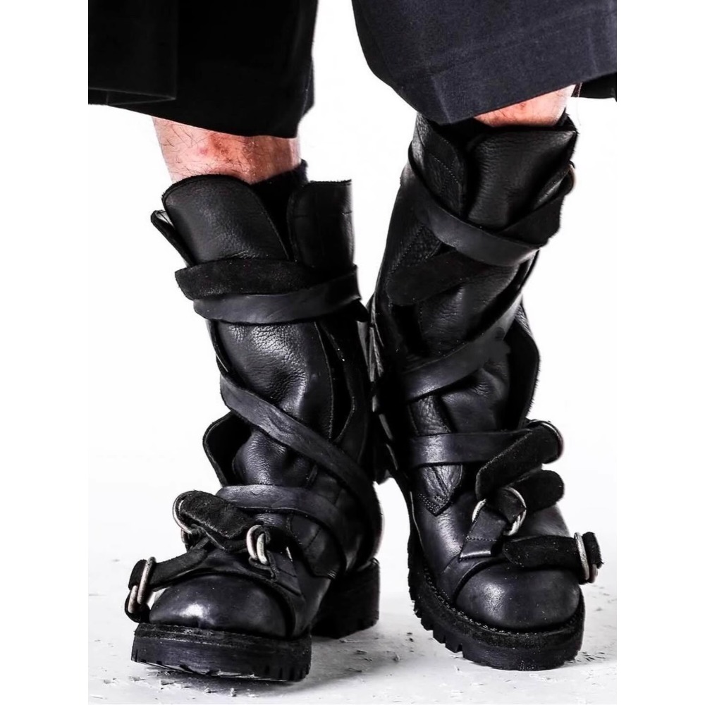 Men's Leather Motorcycle Boots - огляд і ціна Leather Classic Strap
