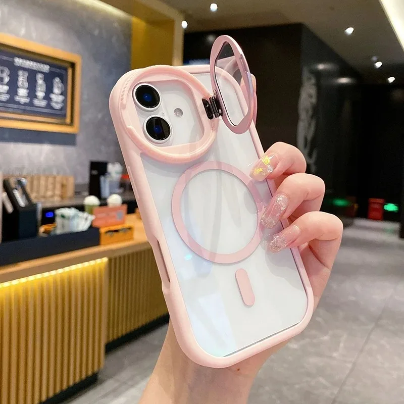 Clear Camera Stand Back Cover  - огляд і ціна Magnetic Charging Stand
